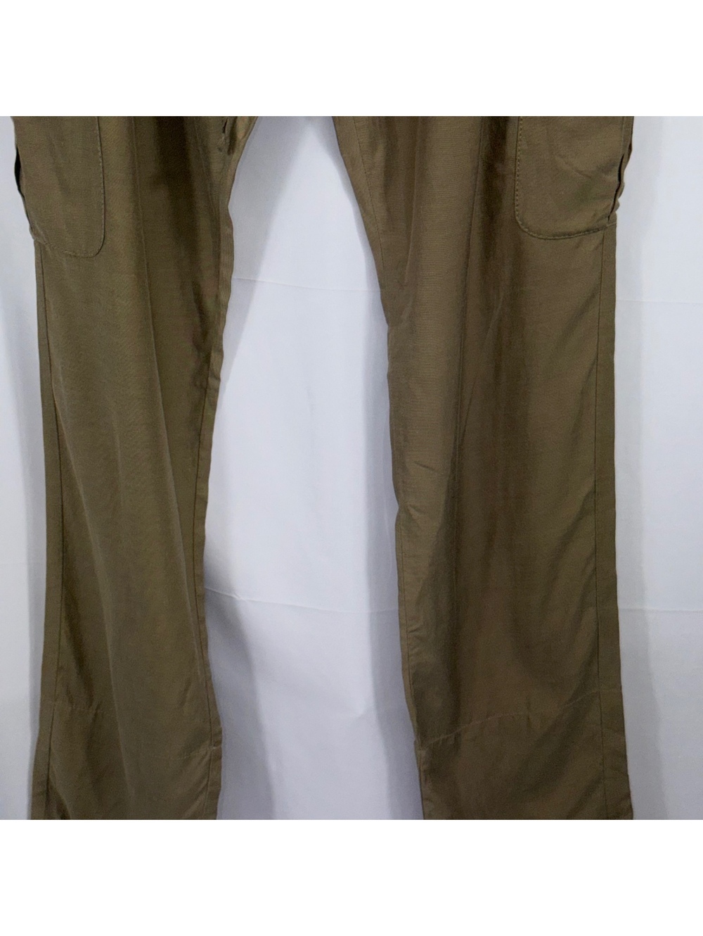 Banana Republic Heritage Olive Green Cargo Pants Women’s Size 6 - Picture 3 of 9